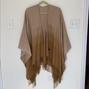 Fringe Cape/Poncho Wrap